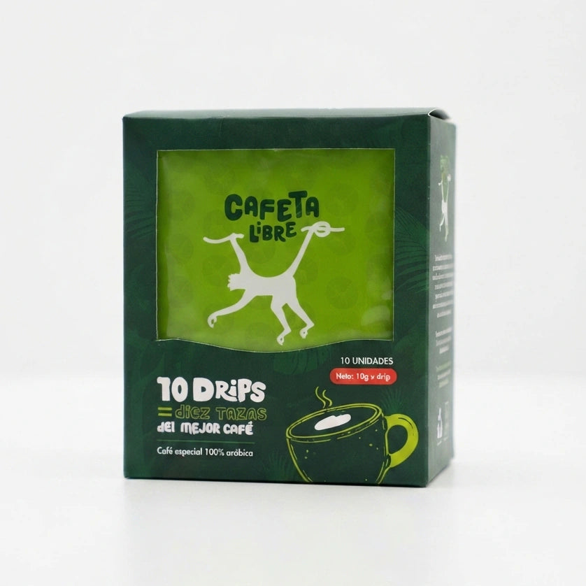 Caja 10 Drips de Café Surtidos